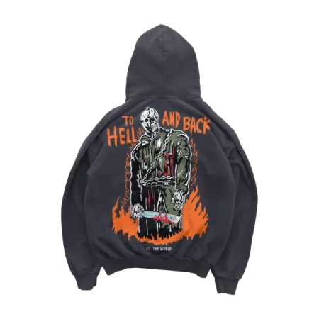 Hell and Back Hoodie Stonewashed