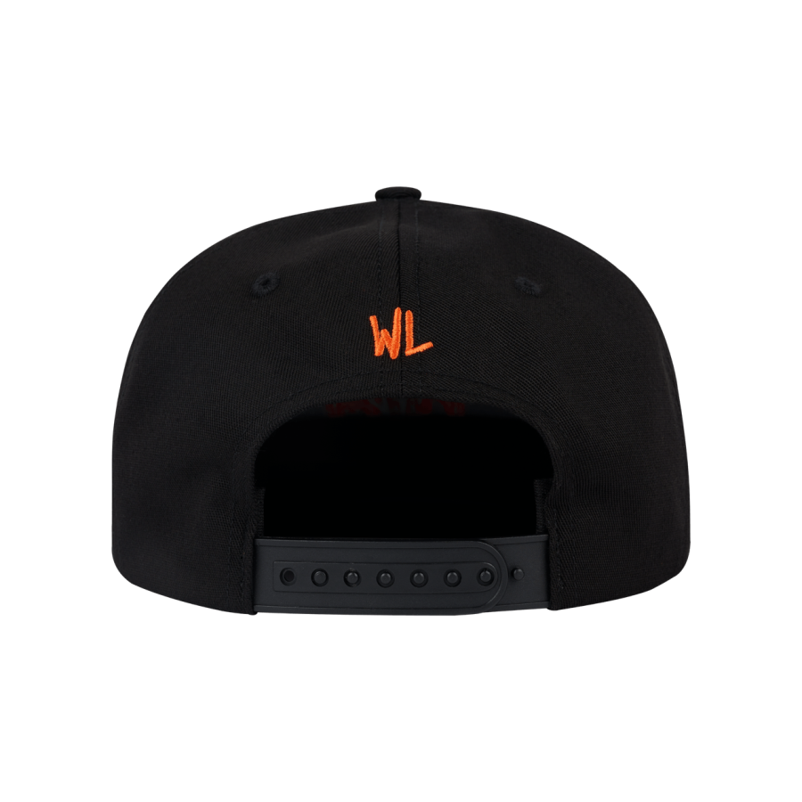 Warren lotas Sports Cap - Orange/Black - Image 2