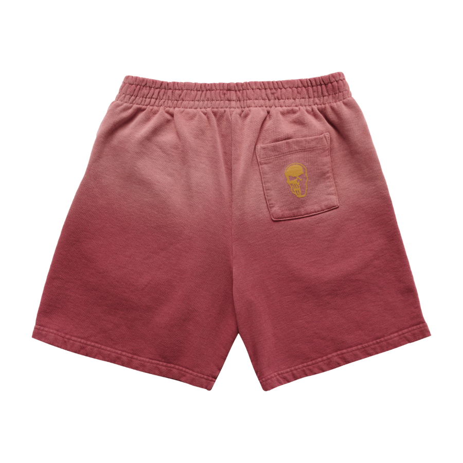 Warren Lotas Cleveland Cavaliers Flaming Skull Shorts - Image 2