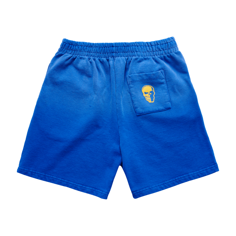 Warren Lotas Golden State Warriors Flaming Skull Shorts - Image 2