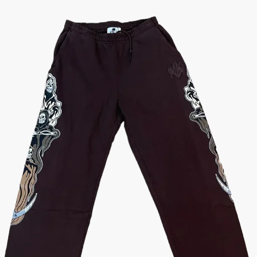 Warren Lotas 3 Reaper Sweatpant “Dark Brown” - Image 2