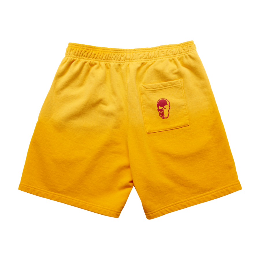 Warren Lotas Miami Heat Flaming Skull Shorts - Image 2