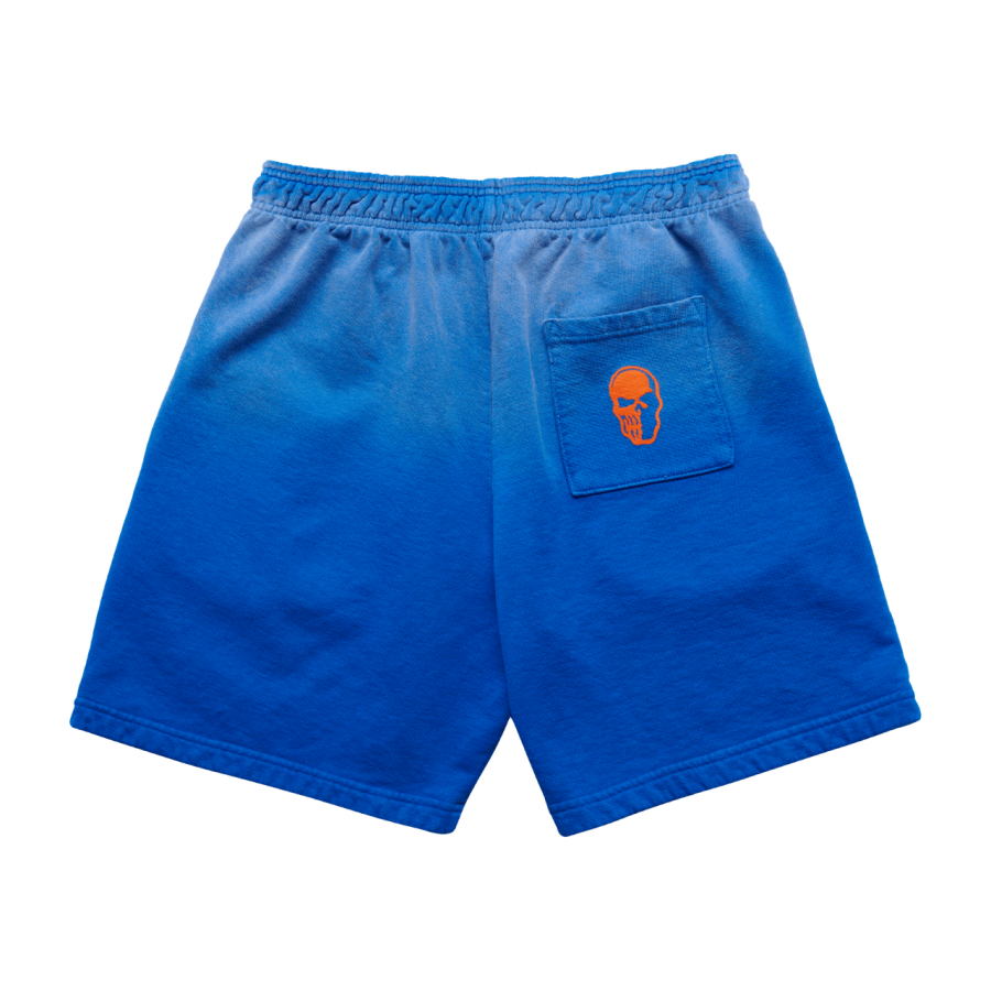Warren Lotas New York Knicks Flaming Skull Shorts - Image 2
